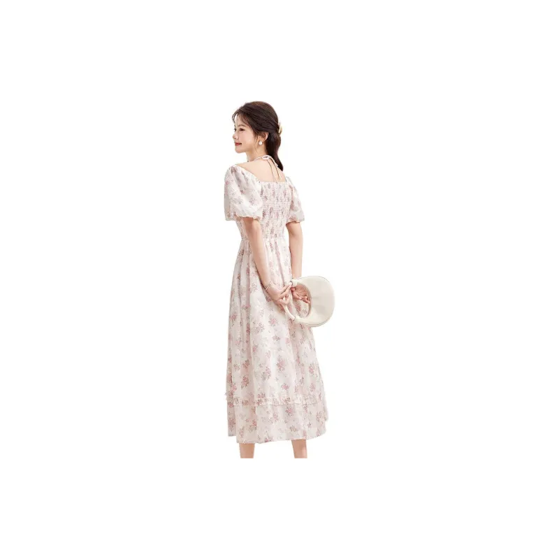 Emodues Short Sleeved Dress Women's-8