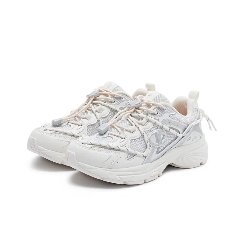 Champion Breathable Slip-Resistant Running Shoes Women's White-2