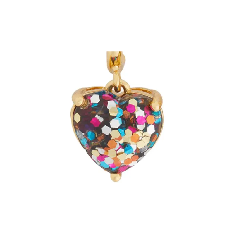 Kate Spade My Love Glitter Heart Earrings-2