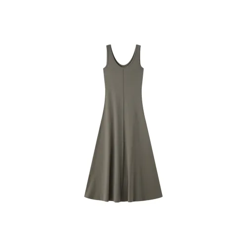 THE SEA LIFE Slip Dresses Women's Shimmer Green