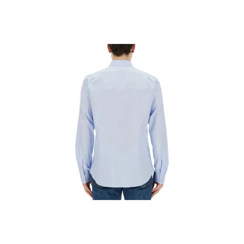 PS By Paul Smith Zebra Embroidered Long Sleeved Shirt-1