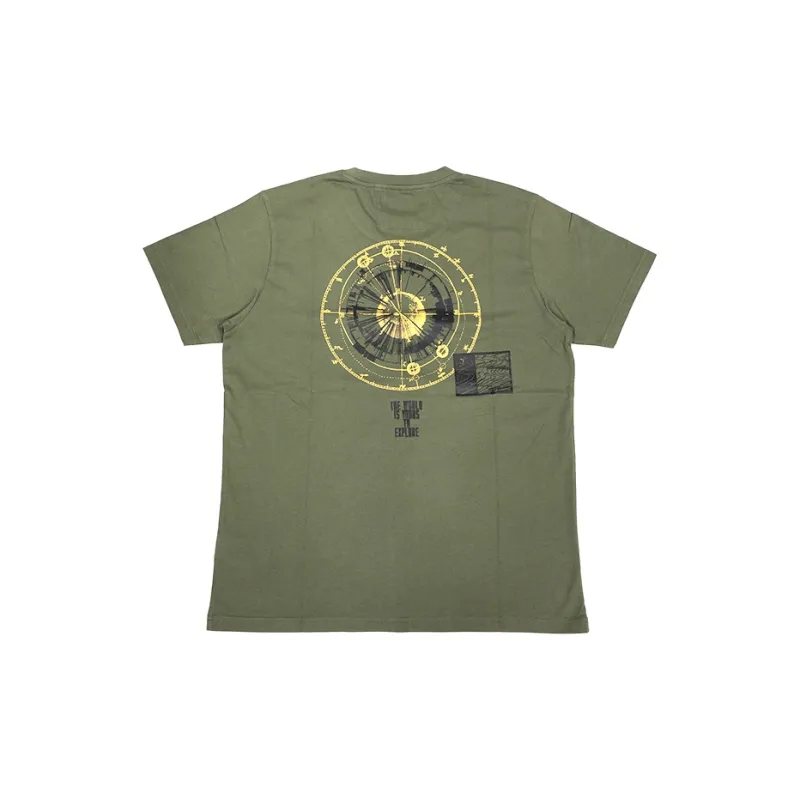 CHEVIGNON T Shirt Men's Olive Green-1