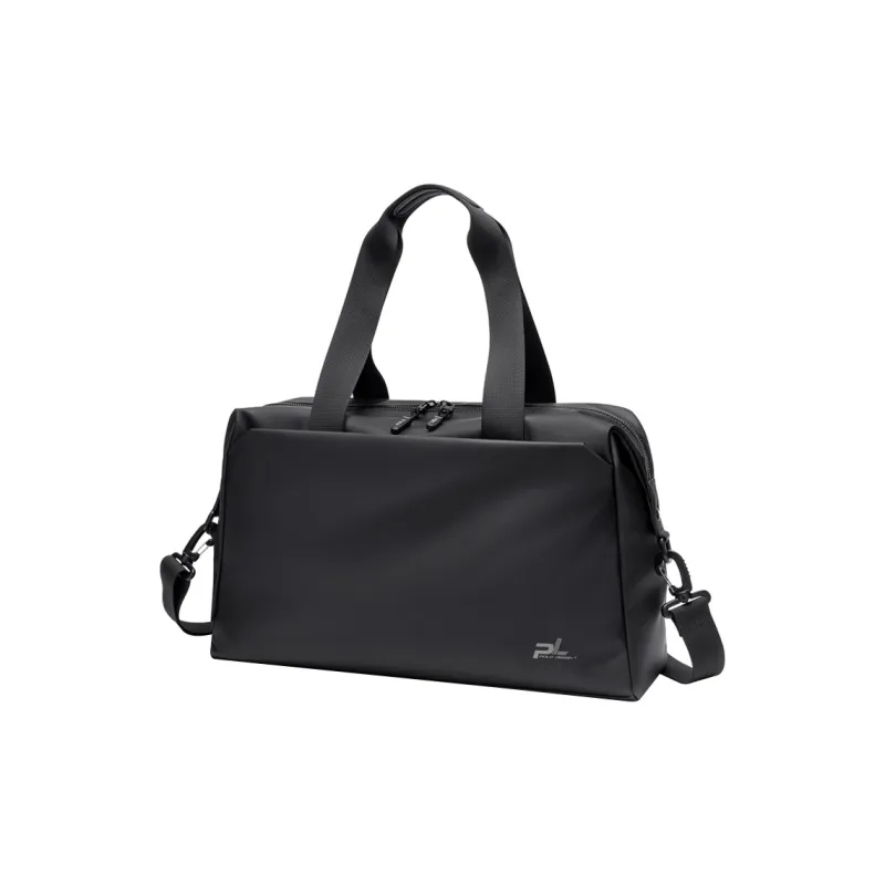 POLO Fabric One Shoulder Crossbody Travel Bag Luggage Bag Men's Travel Bag 14.99L Men's Black/Gray-0