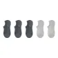 Dark Gray 3 Pack+Light Gray 2 Pack