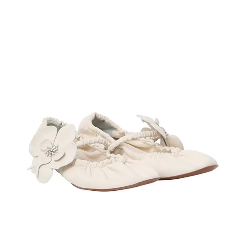 Zimmermann Casual Single Shoes Women's White-2