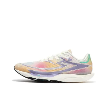 361° Cushioning Anti Slip Wear Resistant Breathability Low Top Running Shoes Unisex Shiny Purple
