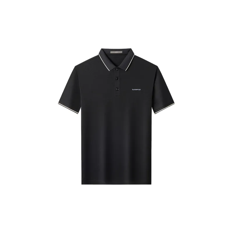 SUNDANCE Mulberry Silk Polo Shirt Men's-7