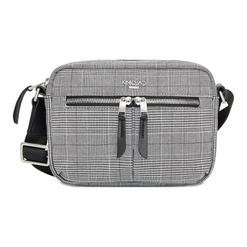 KNOMO Nylon Shoulder Bag Crossbody Bag Unisex Gray-0
