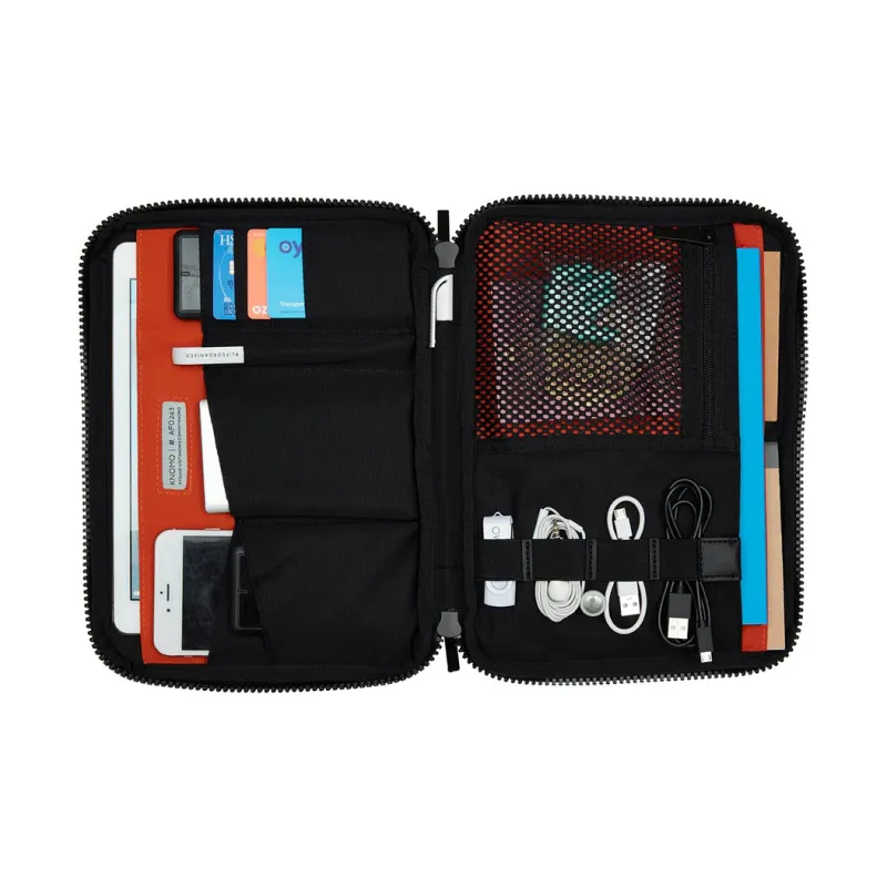 KNOMO Polyester Storage Bag Unisex Gray-3