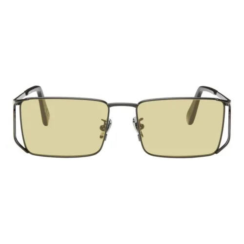 Retrosuperfuture Acetate Metal Rectangular sunglasses Ace Men's Black