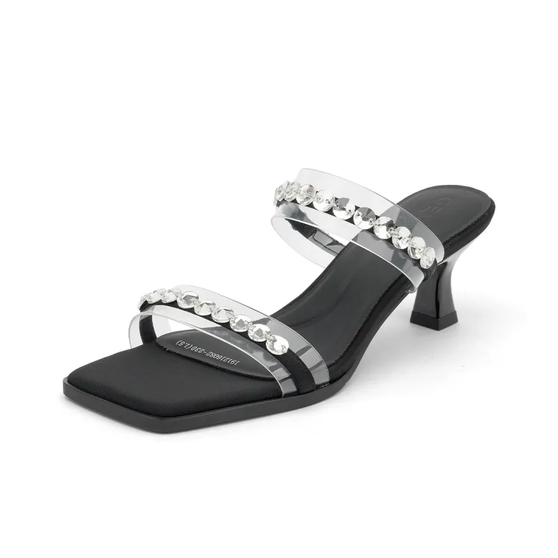 GEMEIQ Rubber Sole Slip Resistant Slide Slippers Women's-0