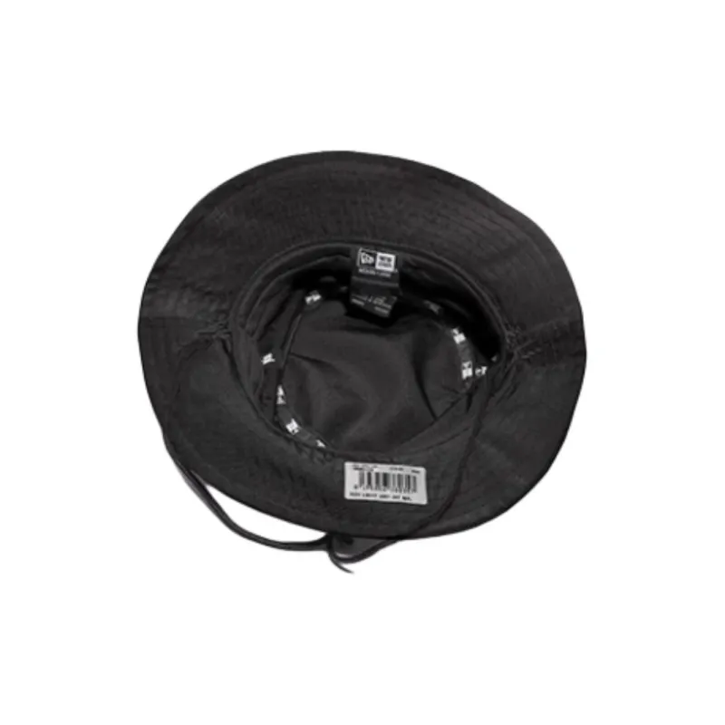 New Era Polyester Bucket Hats Unisex Black-2