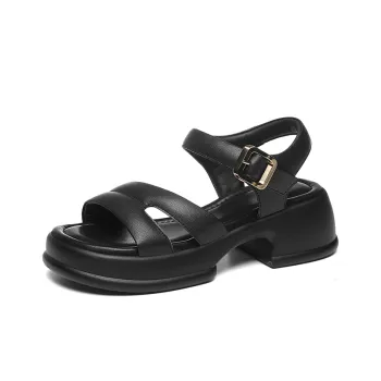 Golden Silk Rabbit Beach Sandals Women's