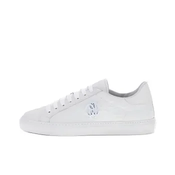 Roberto Cavalli Low-Top Skateboard Shoes Men's White