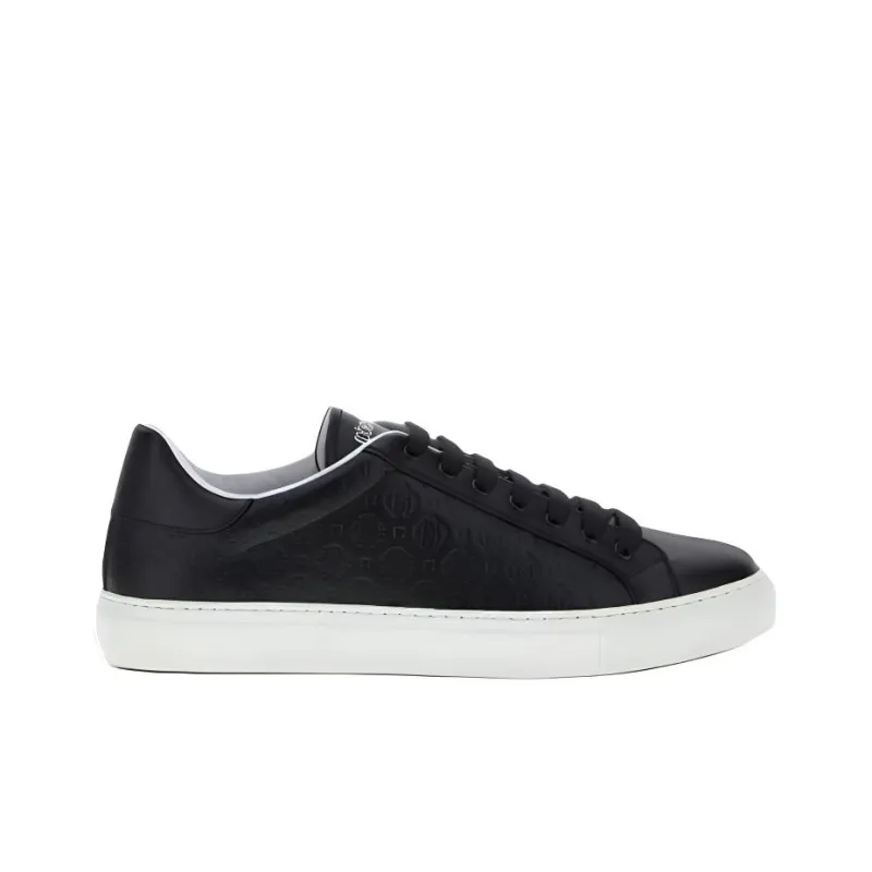 Roberto Cavalli Low-Top Skateboard Shoes Men's Black-1