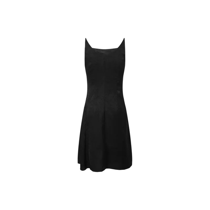 THE SEA LIFE Slip Dress Women's Black Mage-1