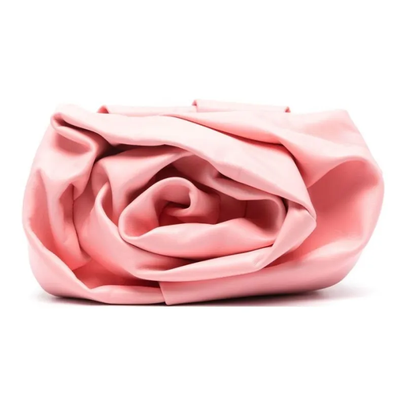 Burberry Lambskin Clutch Women's Bubble Gum Pink-0