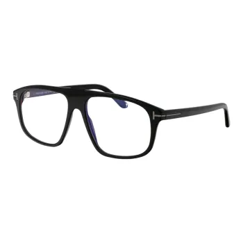 TOM FORD Logo plaque Square frame Glasses