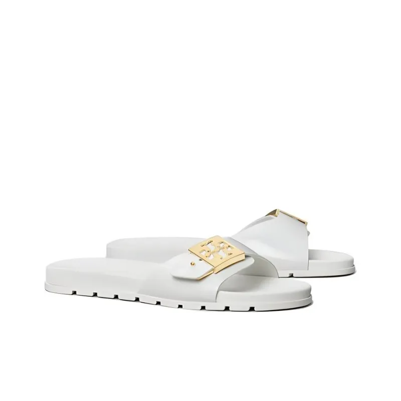 TORY BURCH Slide Slippers Women's White-2