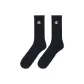 Black 2-Knee-High Socks