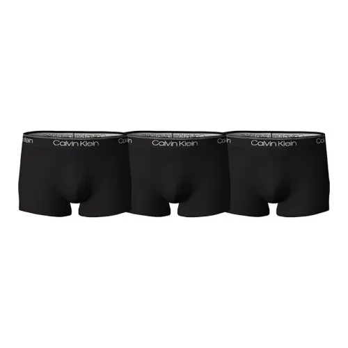CK/Calvin Borsetta LOW RISE TRUNK 3PK Boxer Shorts Europe Version Men's 3 Pack