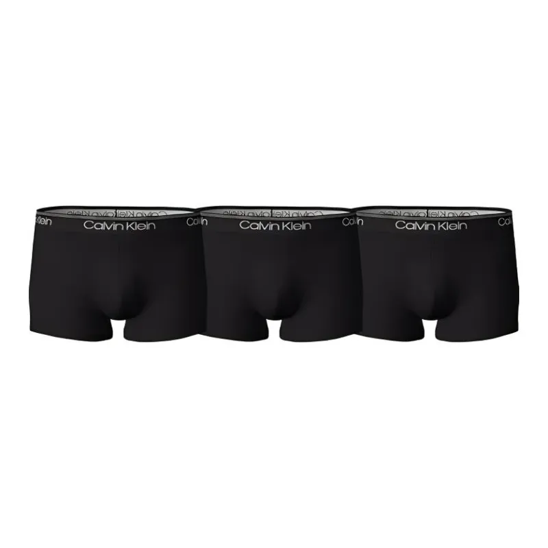 CK/Calvin Klein LOW RISE TRUNK 3PK Boxer Shorts Europe Version Men's 3 Pack-0