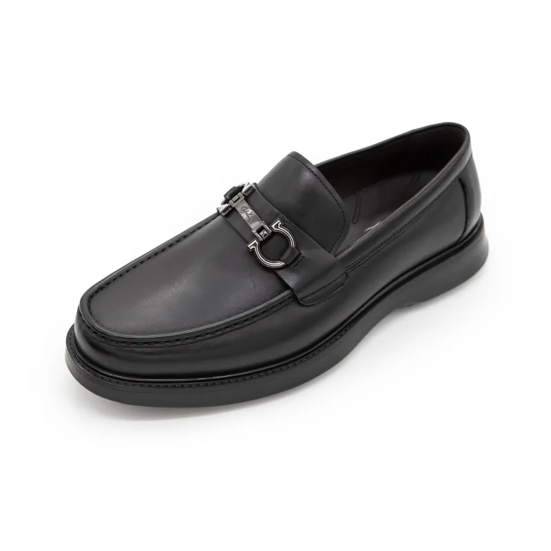 Satchi Casual Shoes Slip on Loafers Men's Black-1