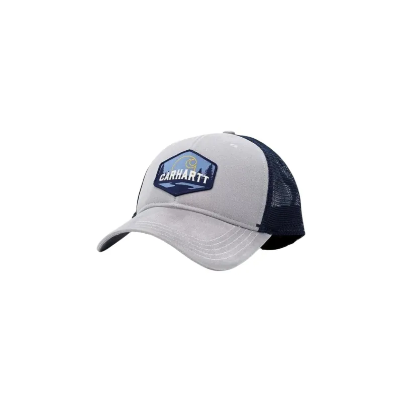 Carhartt Canvas Cotton Polyester Baseball Caps Men's Gray-0