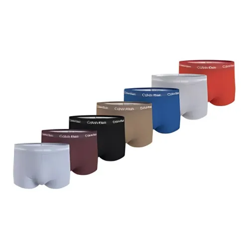 CK/Calvin Borsetta LOW RISE TRUNK 7PK Underpants Europe Version Men's 7 Pack