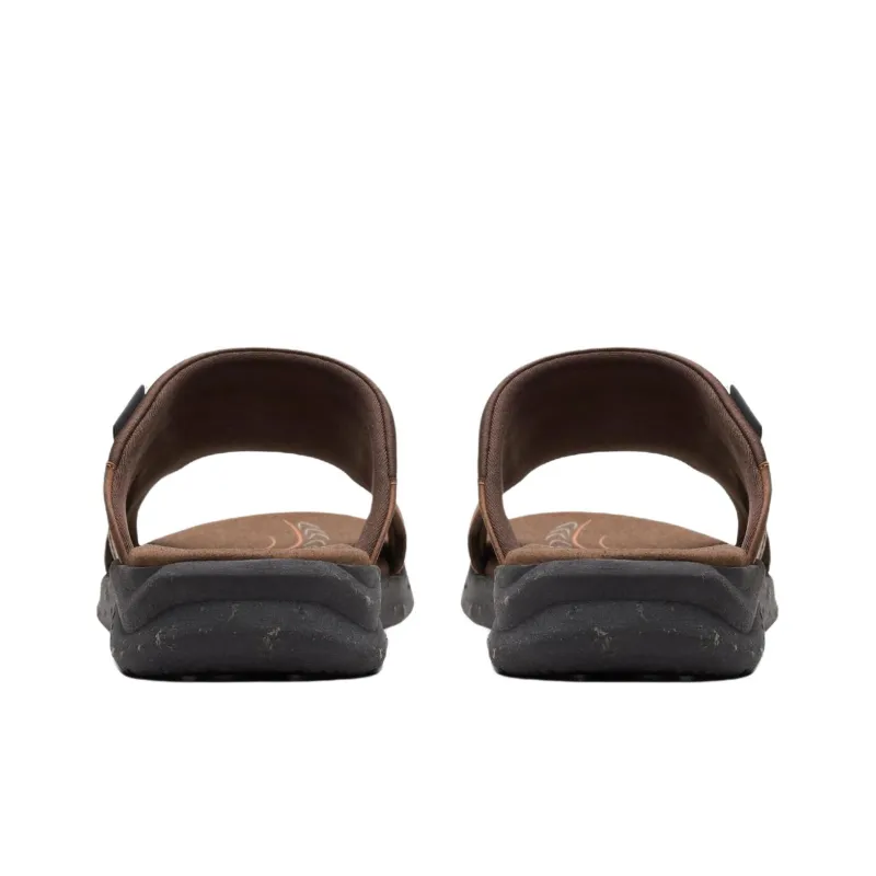 Clarks Abrasion-Resistant Slide Slippers Men's Brown-4