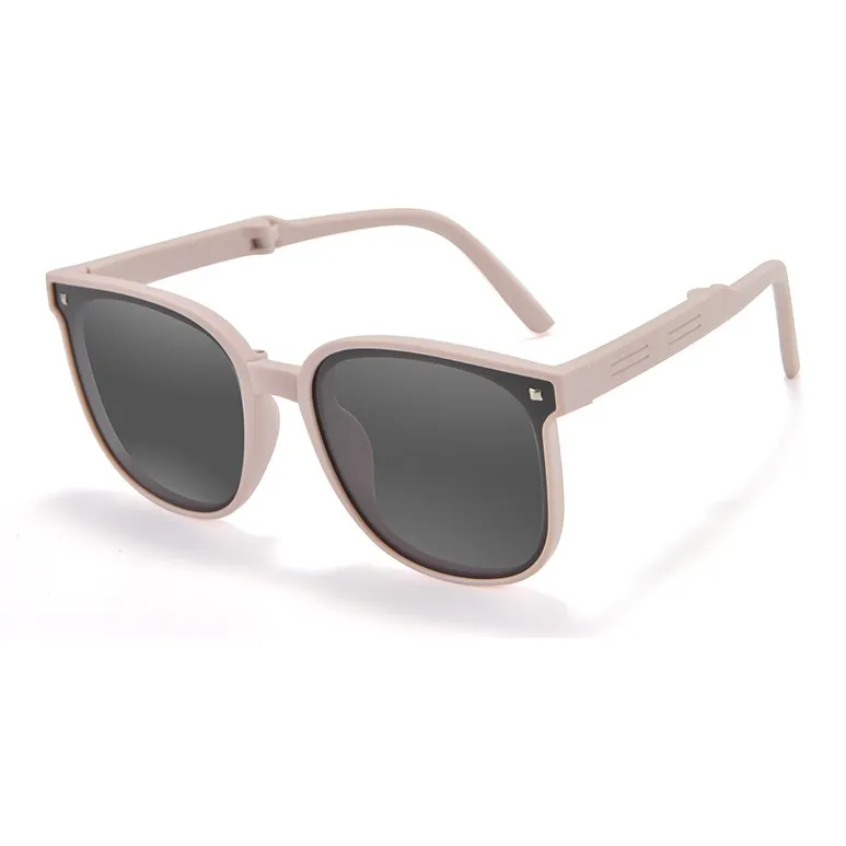 Cornstone TR90 Square Sunglasses Kids' Matte Orange Matte Pink Matte Blue Matte Green Frosted Black-3