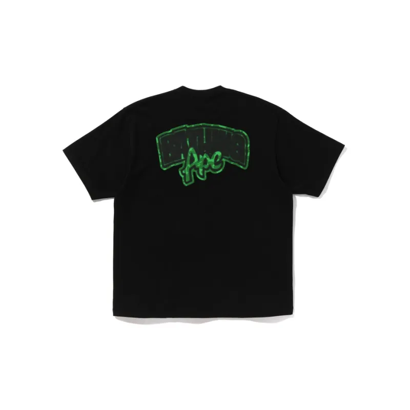 A BATHING APE Spray Frankenstein Relaxed Fit Tee-1