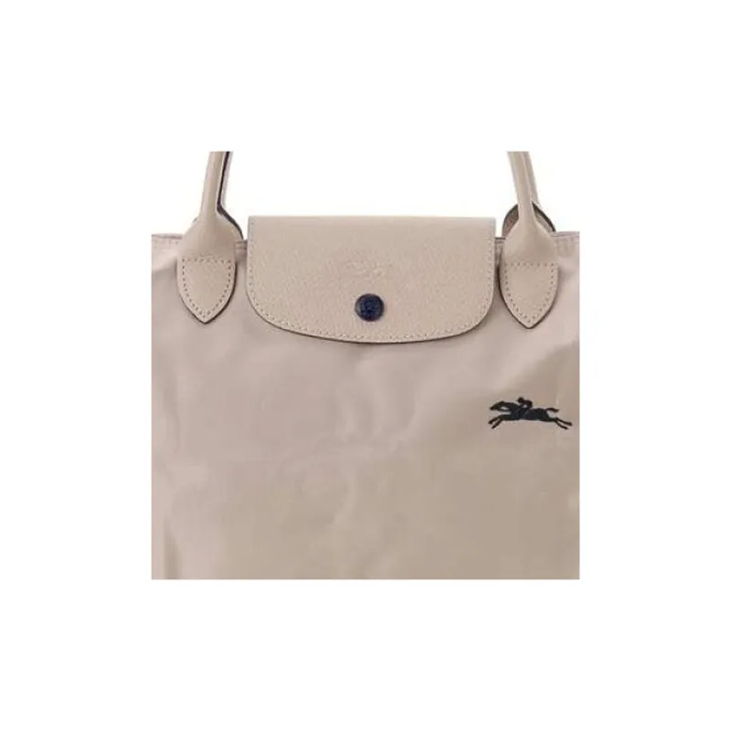 LONGCHAMP Le Pliage Polyurethane, Cow Leather, Canvas Bag, Dumpling Bag, Handbag Trumpets Women's Pink-4
