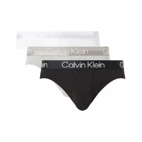 CALVIN KLEIN HIP BRIEF 3PK Underpants Europe Version Men's 3 Pack
