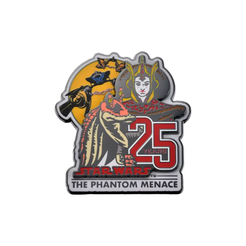 Disney Star Wars Padmé Amidala And Gaga Binks Badges-1