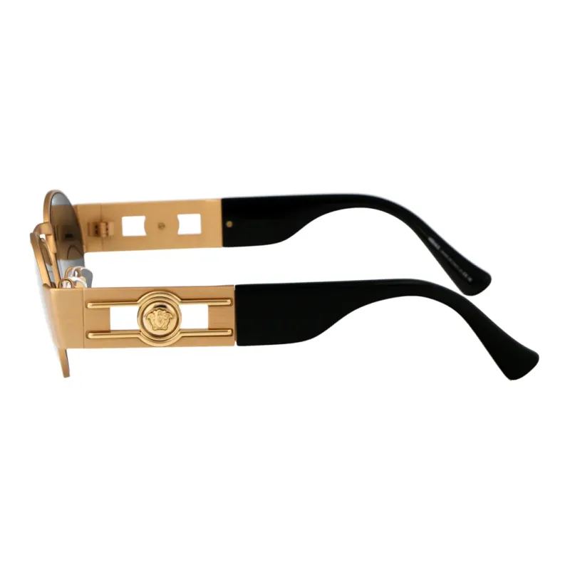 VERSACE Medusa Deco Oval-frame Sunglasses-2