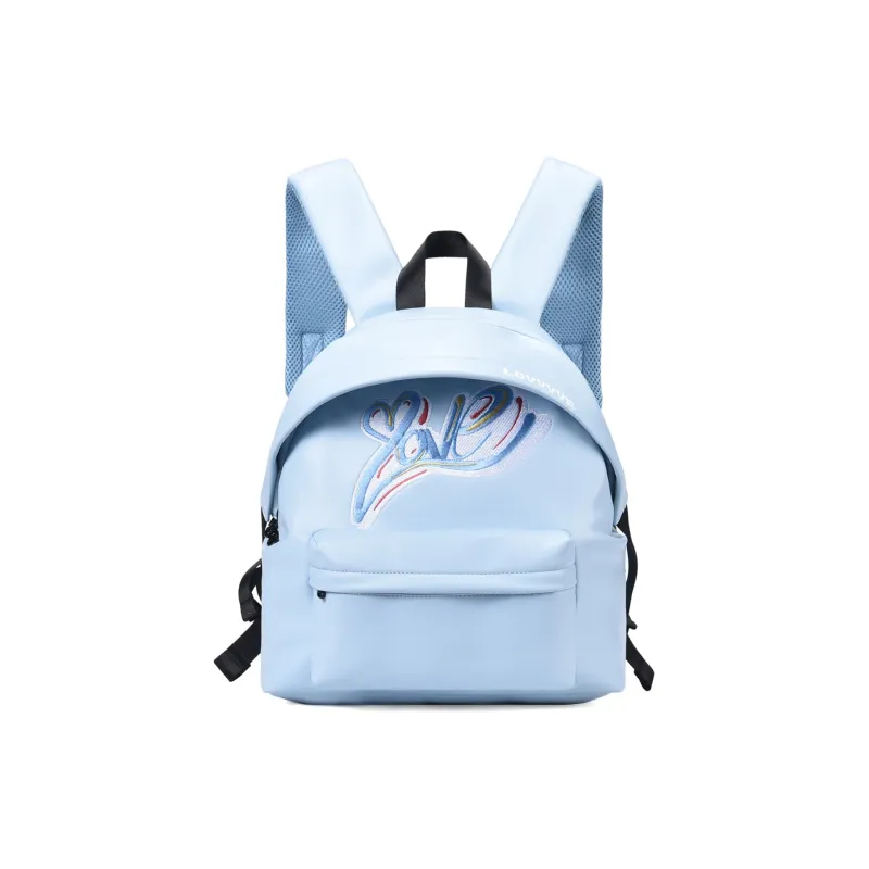LOVVVVE PU Backpack Regular Unisex Blue-0