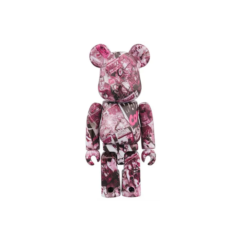 BE@RBRICK Marvel 80TH Anniversary Red Multicolor-1