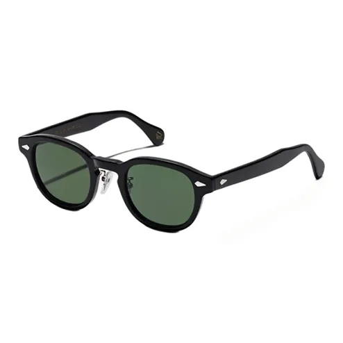 MOSCOT Acetate Oval Sunglasses Men's Black