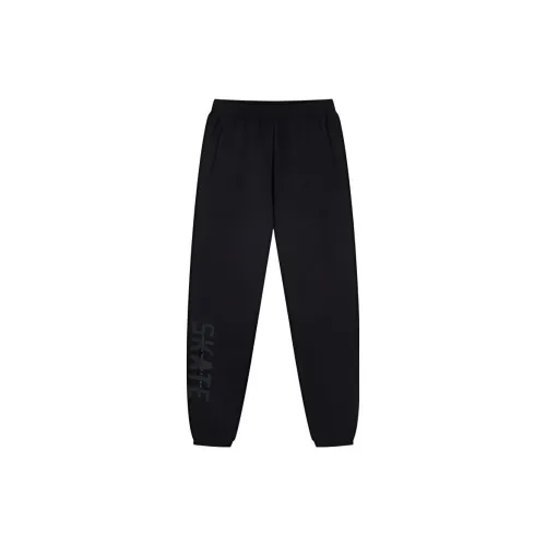 361° Life Collection Knitted Sweatpants Men Super Black