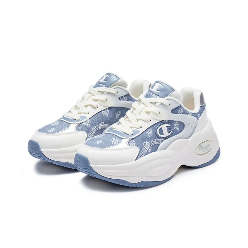 Champion Low Top Chunky Sneakers Women's Light Blue-2