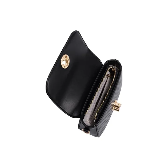 Disney PU Small Square Bag, Crossbody Bag, Shoulder Bag Medium Size Women's White/Black-11