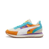 White Orange Cyan