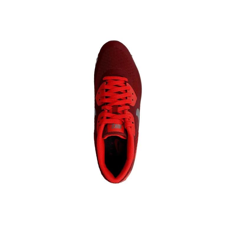 Nike Air Max 90 Anti Slip Wear Resistant Low Top Running Shoes Men's Red-2