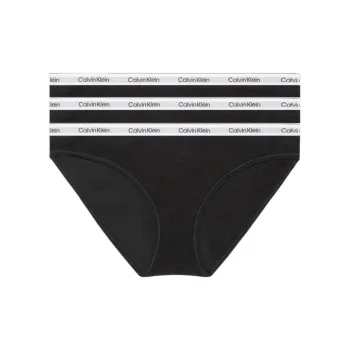 CALVIN KLEIN BIKINI 3PK Underpants Europe Version Women's 3 Pack Black