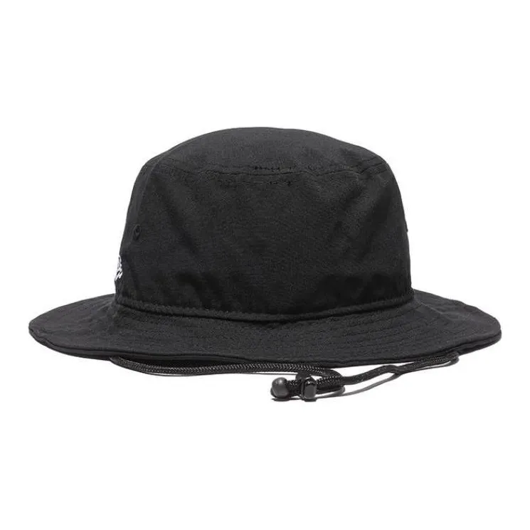 New Era Polyester Bucket Hats Unisex Black-1