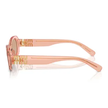 MIU MIU Oval Frame Sunglasses
