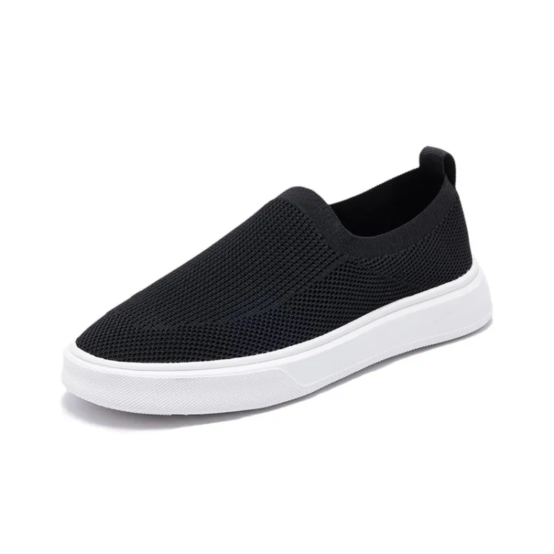 JOSINY Canvas Shoes Men Low Top Black-1