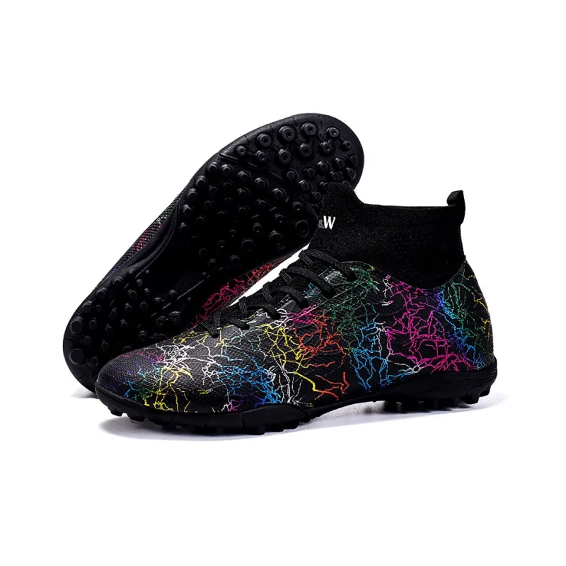 D&W Anti Slip Wear Resistant Soccer Shoes Unisex-9