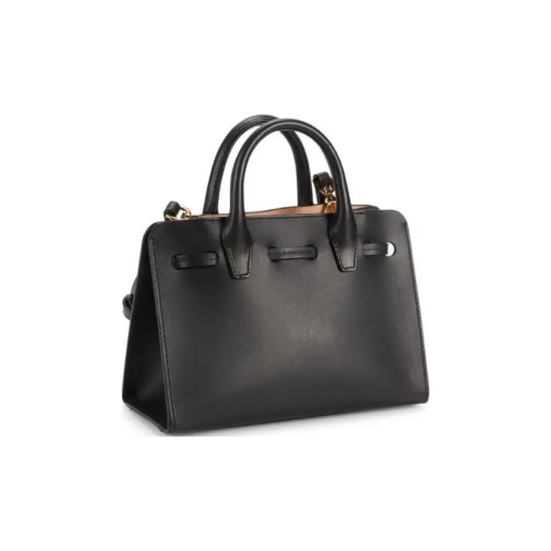 MANSUR GAVRIEL Leather Crossbody One Shoulder Handbags Mini Women's Black Gold-2